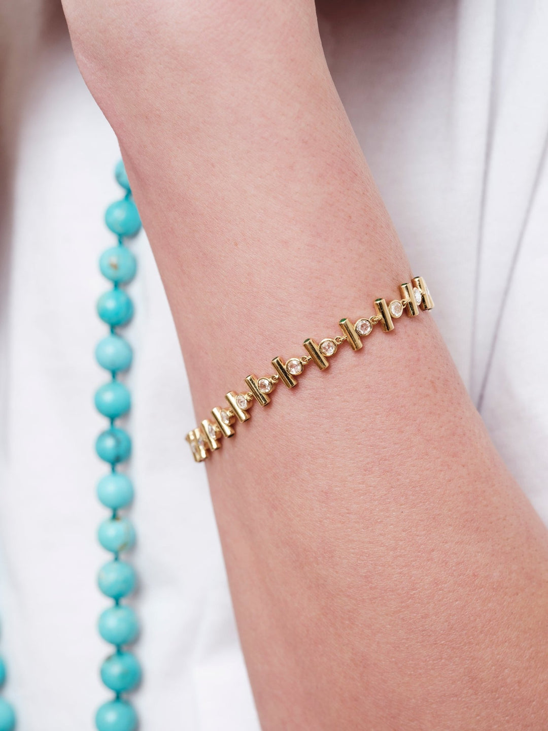 Emerald Edge Bracelet - Revolve - Ileana Makri