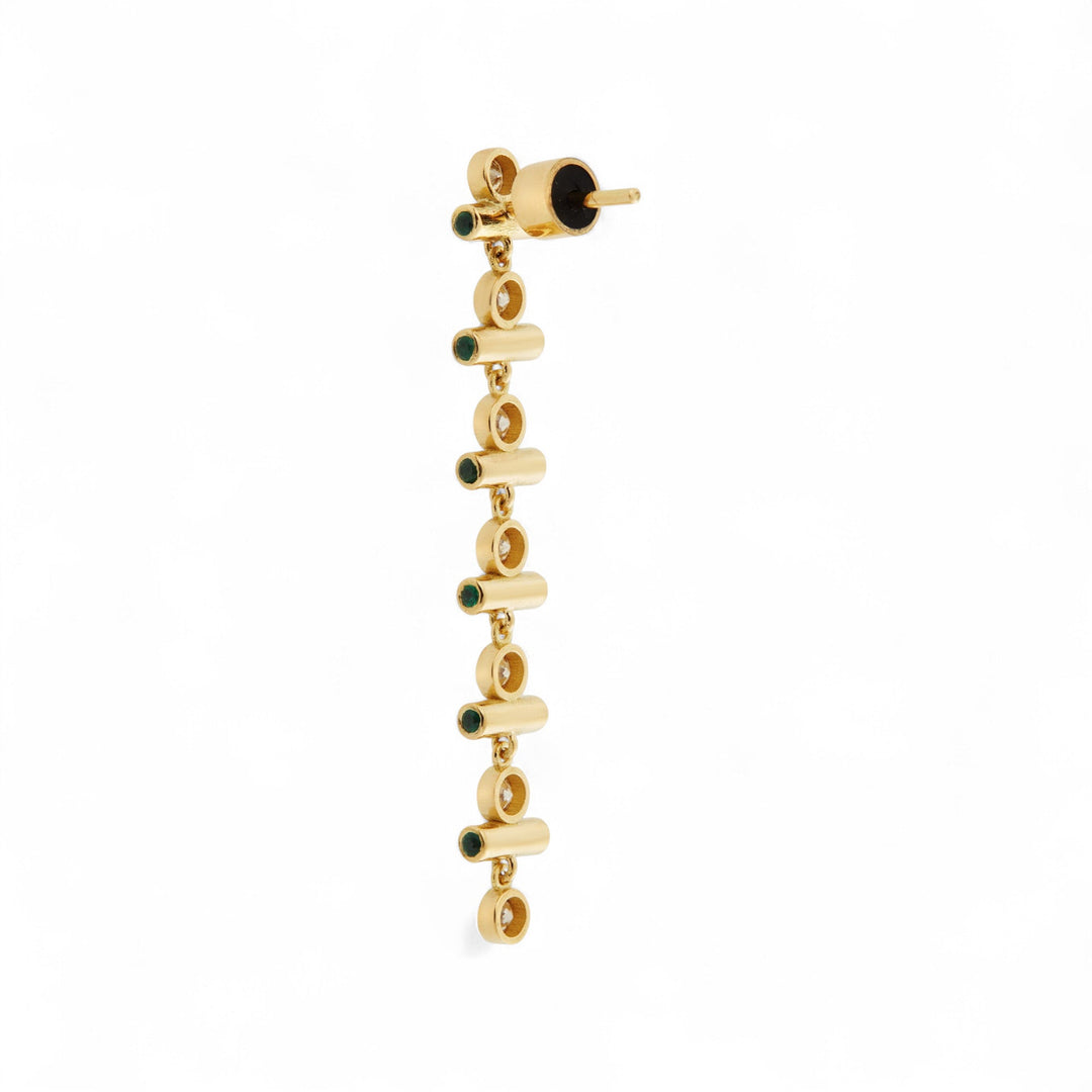 Emerald Edge Long Earrings - Revolve - Ileana Makri