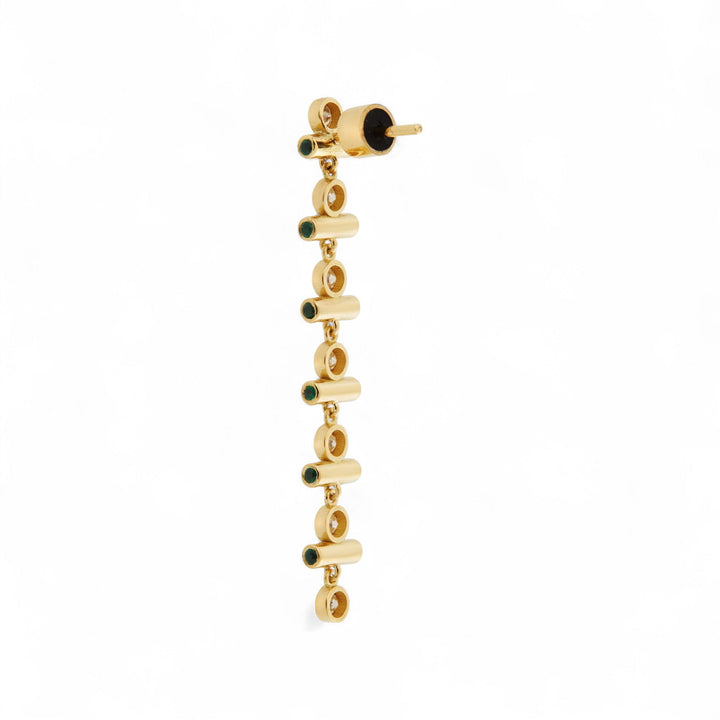 Emerald Edge Long Earrings - Revolve - Ileana Makri