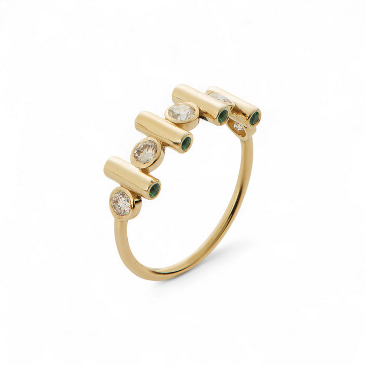 Emerald Edge Ring - Revolve - Ileana Makri