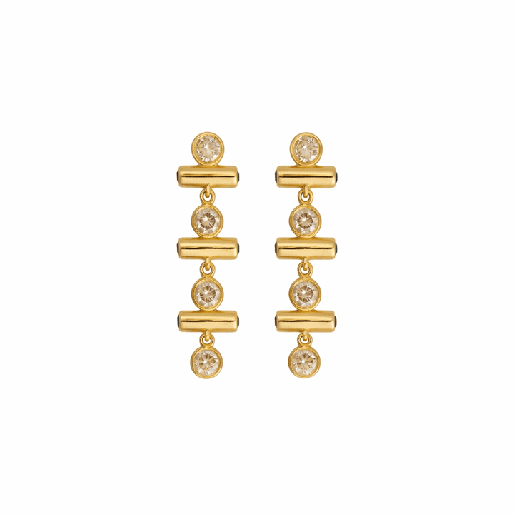 Emerald Edge Short Earrings - Revolve - Ileana Makri
