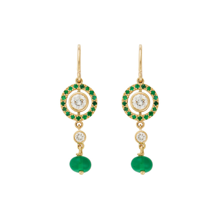 Emerald Orbit Drops - Revolve - Ileana Makri
