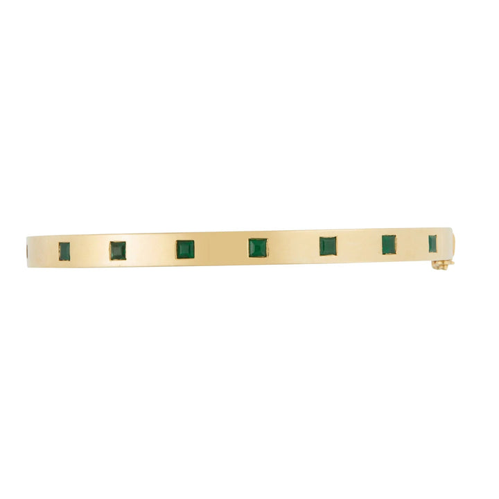 Emerald Princess Bangle - Tile - Ileana Makri