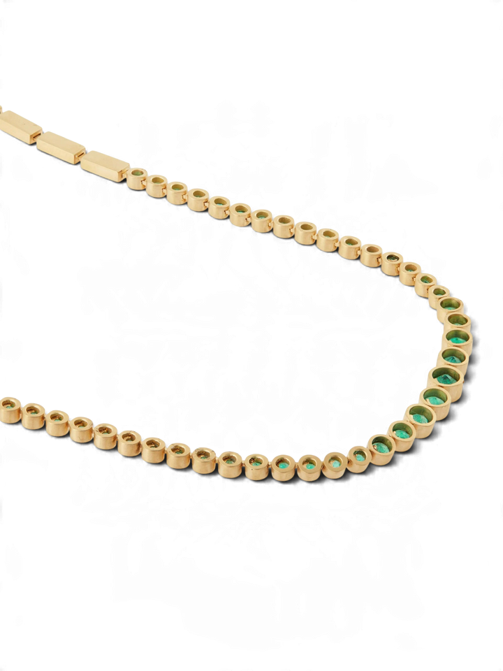 Emerald River Necklace - Cascade - Ileana Makri