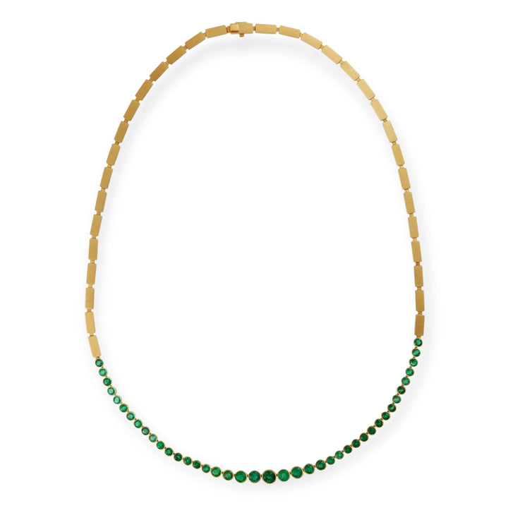 Emerald River Necklace - Cascade - Ileana Makri