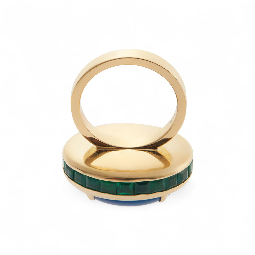 Emerald Sea Ring - OAK - Archive - Ileana Makri