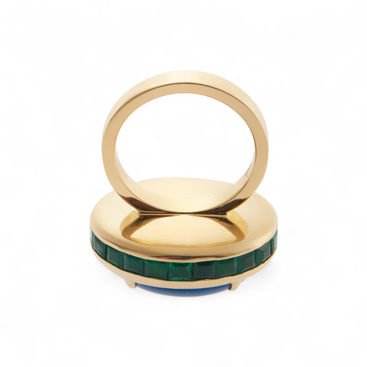 Emerald Sea Ring - OAK - Archive - Ileana Makri
