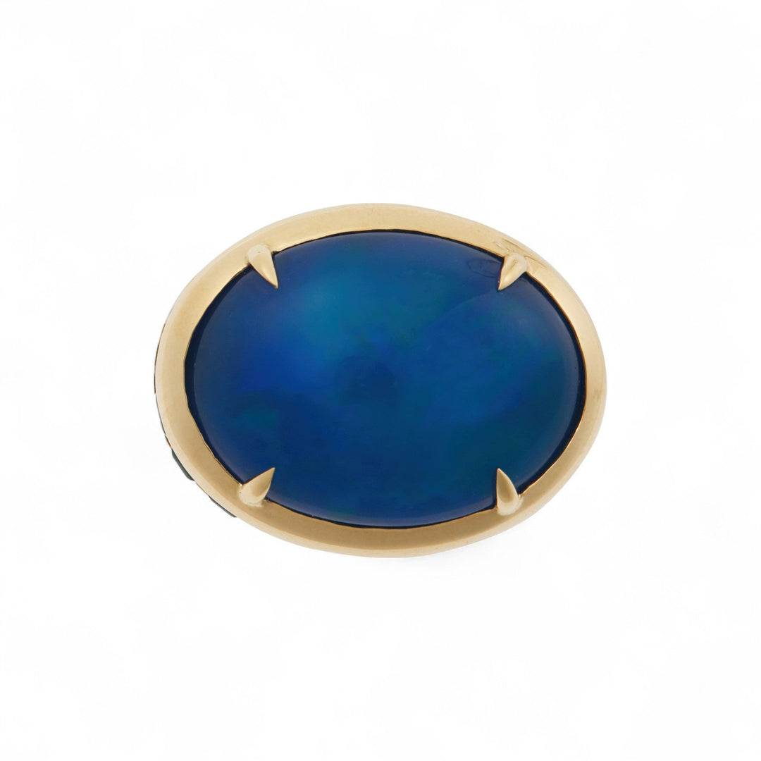 Emerald Sea Ring - OAK - Archive - Ileana Makri