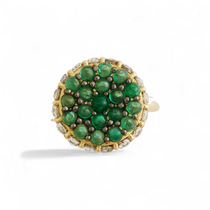 Emerald Spin Ring - Revolve - Ileana Makri