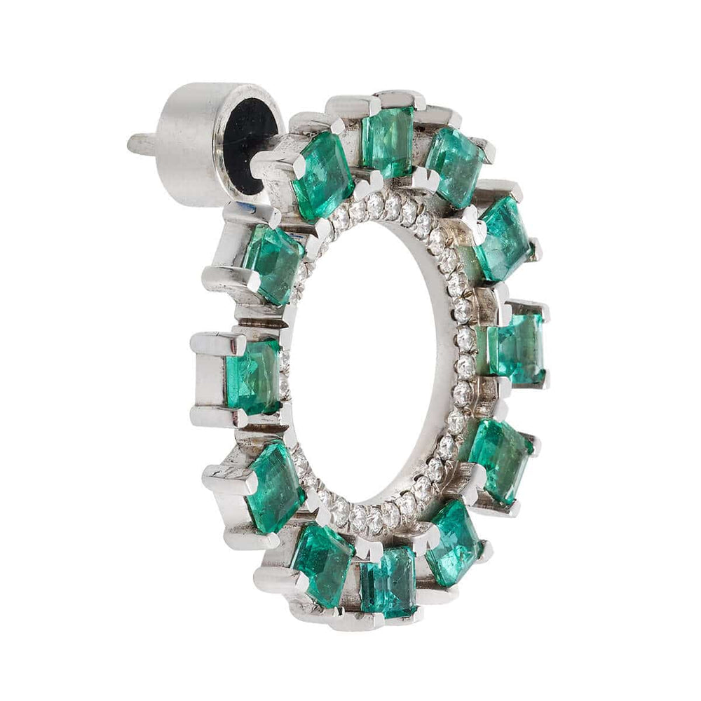 Emerald Sun Earrings Y - TTLB - Em - THE EDIT - Ileana Makri