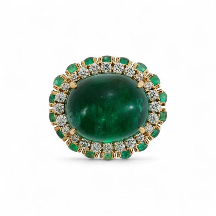 Emerald Symphony Ring - OAK - Archive - Ileana Makri