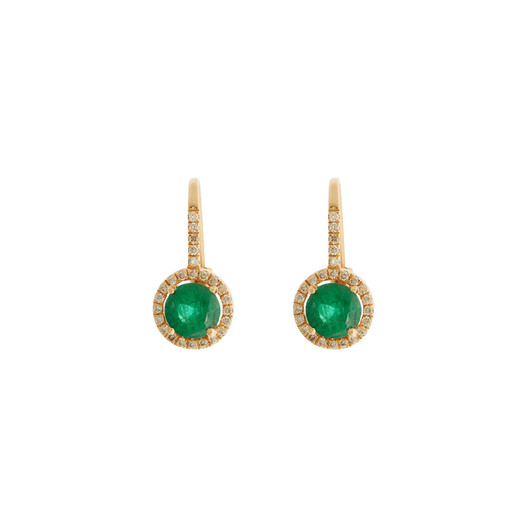 Emerald Whisper Earrings - Grass - Ileana Makri