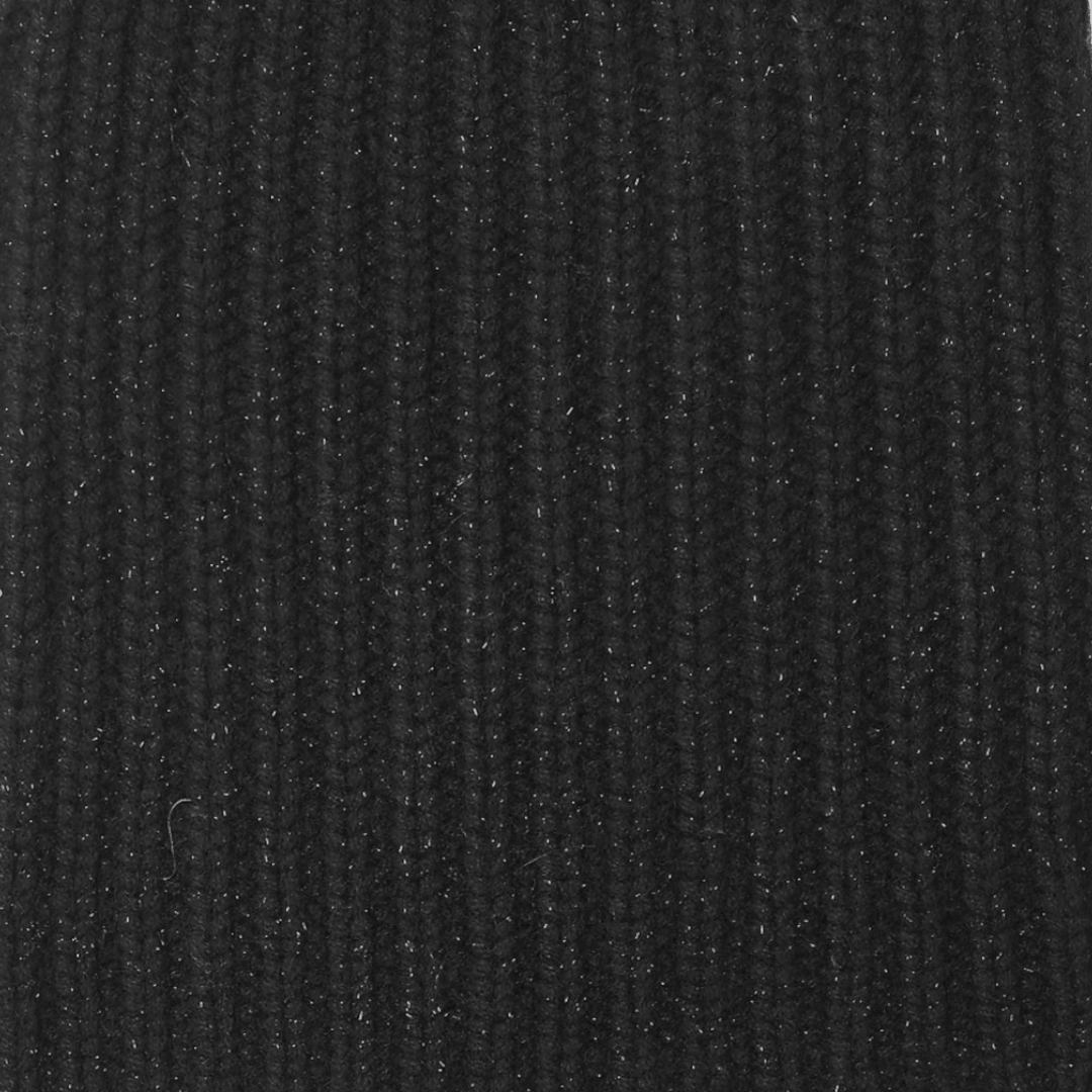 Emma Beanie Caviar Glitter - Hurray - Ileana Makri