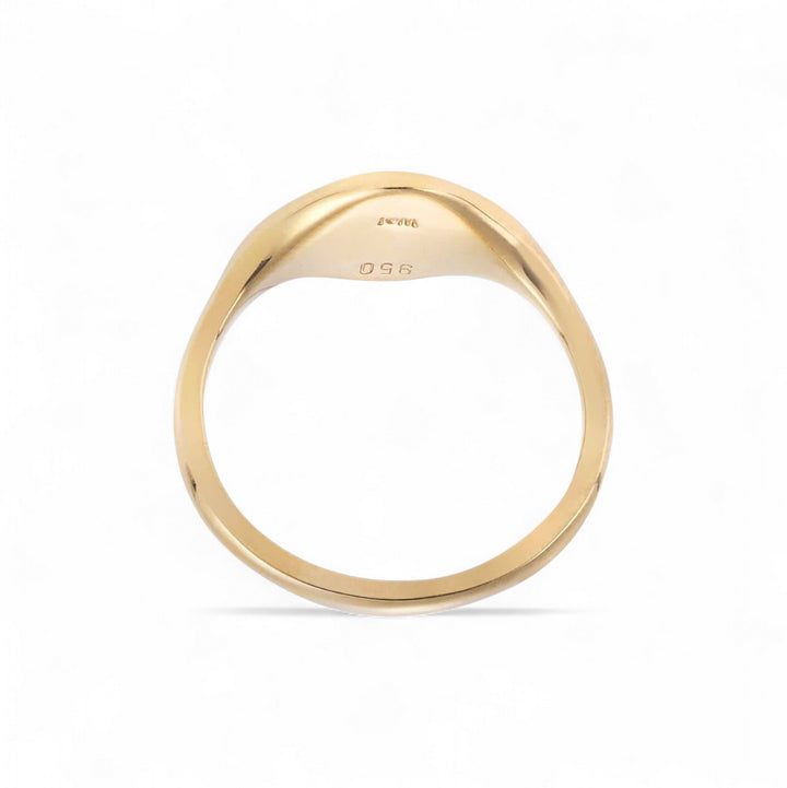 Enamel Cats Eye Ring