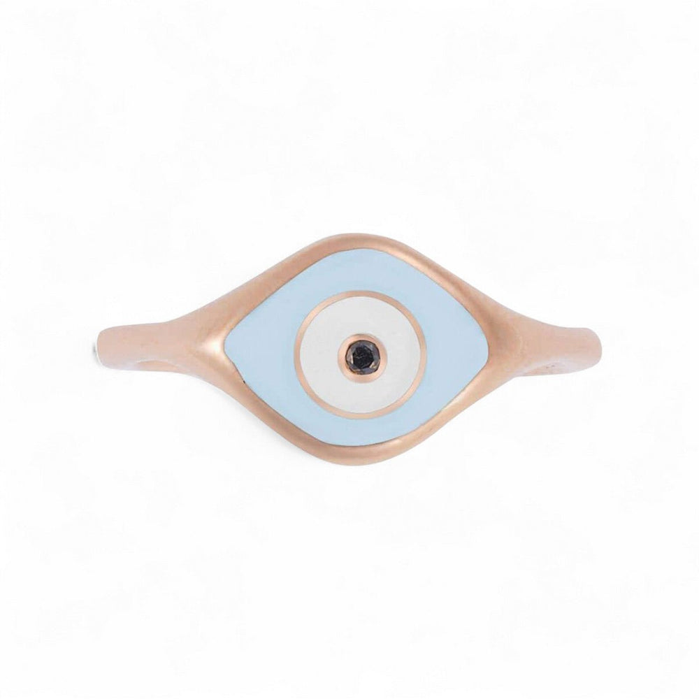 Enamel Cats Eye Ring RP - Eye M Eyes - Ileana Makri