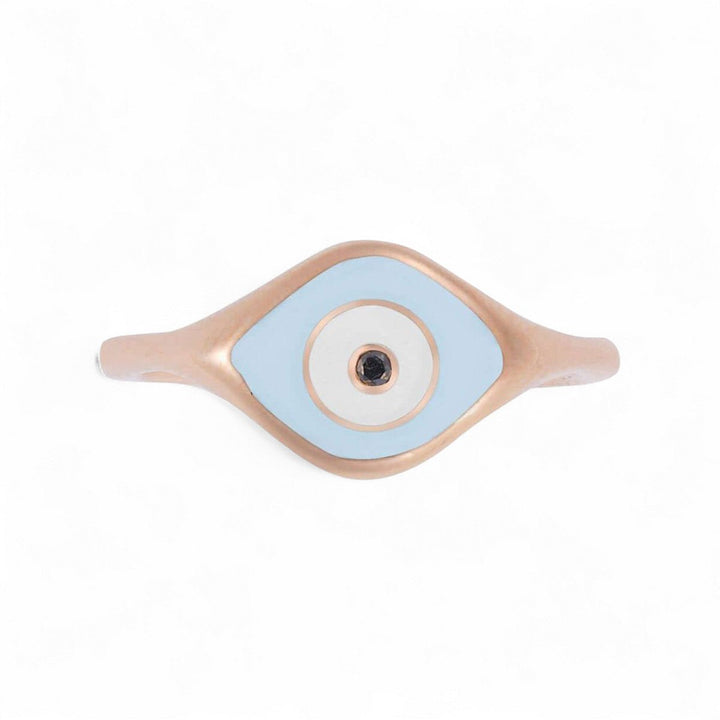 Enamel Cats Eye Ring RP - Eye M Eyes - Ileana Makri