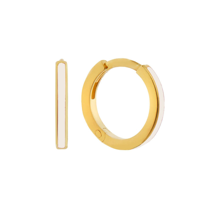 Enamel Hoops - Eye M Neon Rocks - Ileana Makri