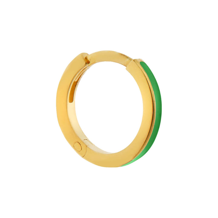 Enamel Hoops - Eye M Neon Rocks - Ileana Makri store