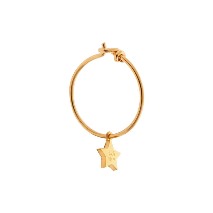 Enamel Little Star Hoops - Eye M Neon Rocks - Ileana Makri