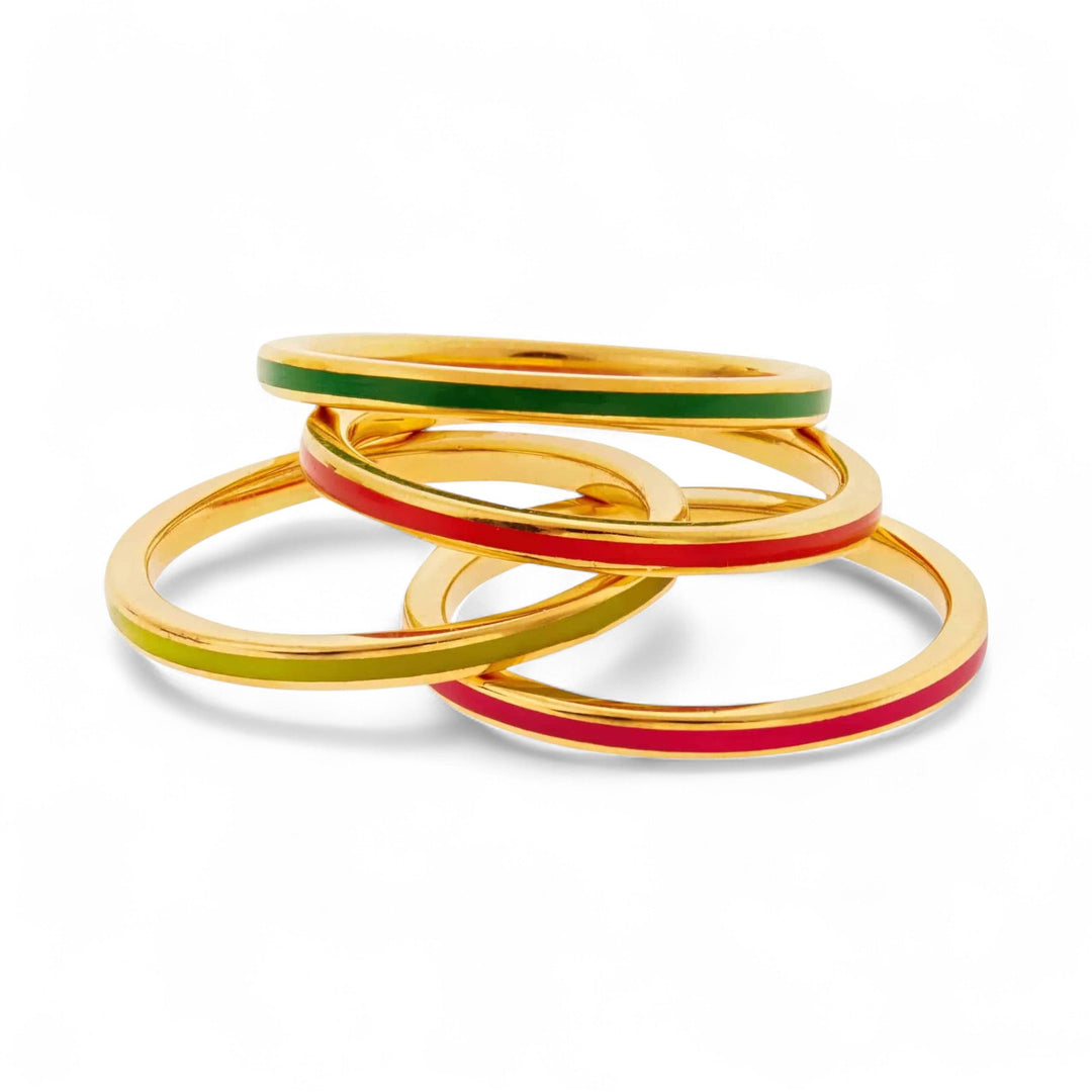 Enamel Slim Bands - Eye M Neon Rocks - Ileana Makri