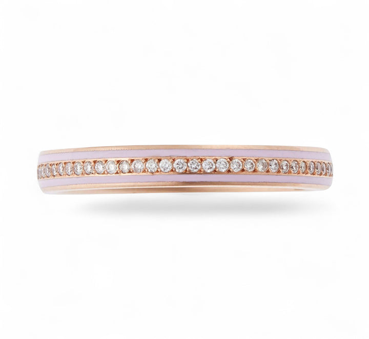 Enamel Thread Band P-D-Pink