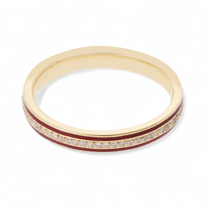 Enamel Thread Band Y-D-Red