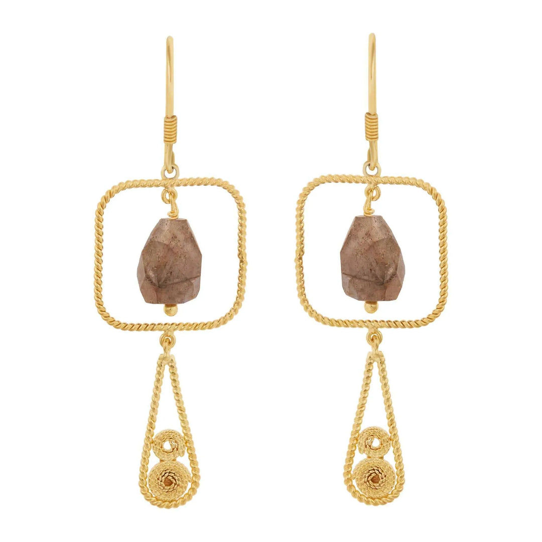 Erato Dangle Earrings - IM x Zeus & Dione - Ileana Makri store