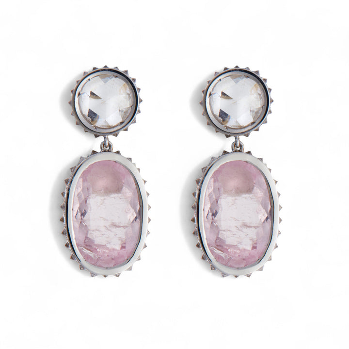 Ethereal Rose Diamond Earrings - OAK - Archive - Ileana Makri