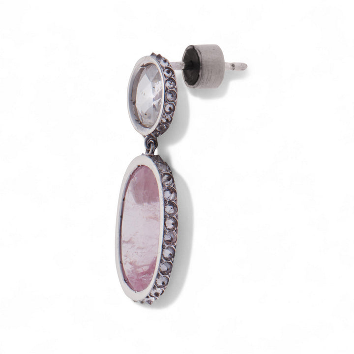Ethereal Rose Diamond Earrings - OAK - Archive - Ileana Makri