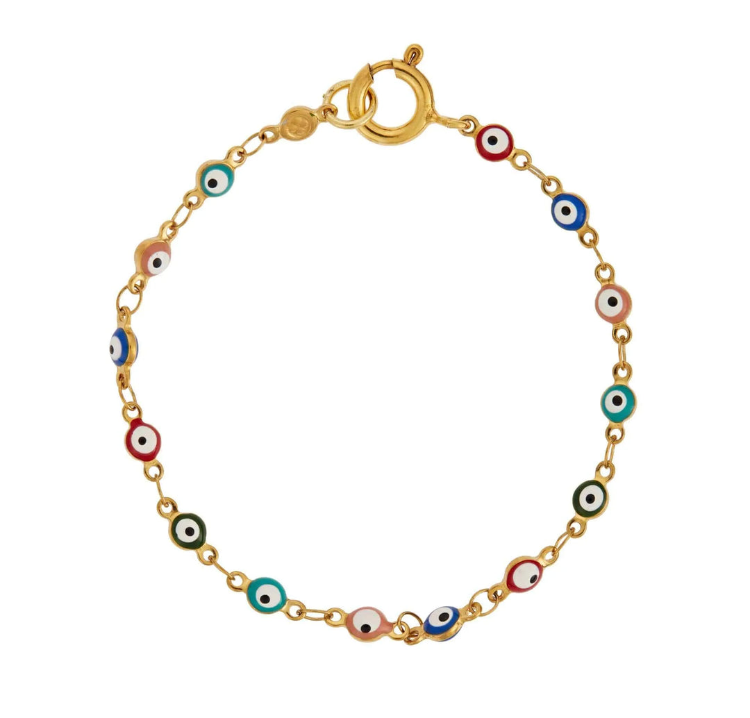 Evil Eye Beaded Bracelet - Eye M Eyes - Ileana Makri store