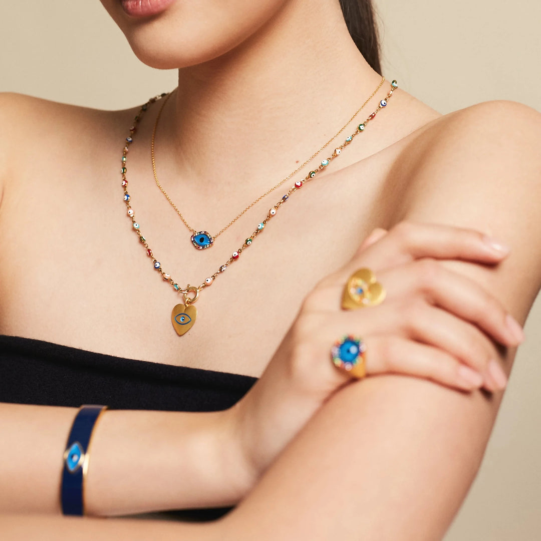 Evil Eye Beaded Chain - Eye M Eyes - Ileana Makri