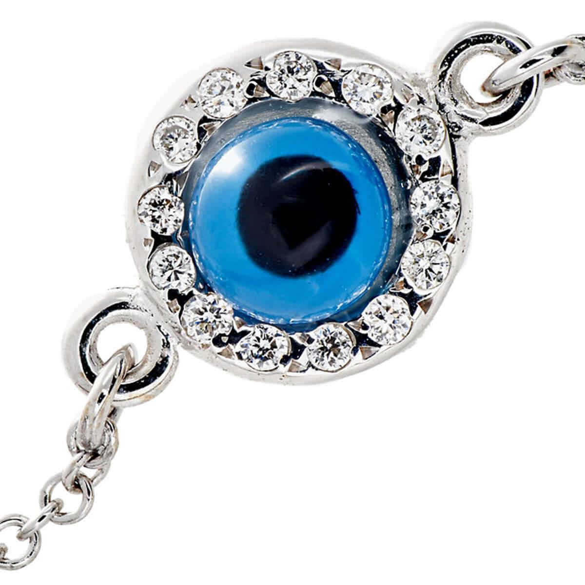 Double Eye Bracelet W-D - EVIL EYE - Ileana Makri store