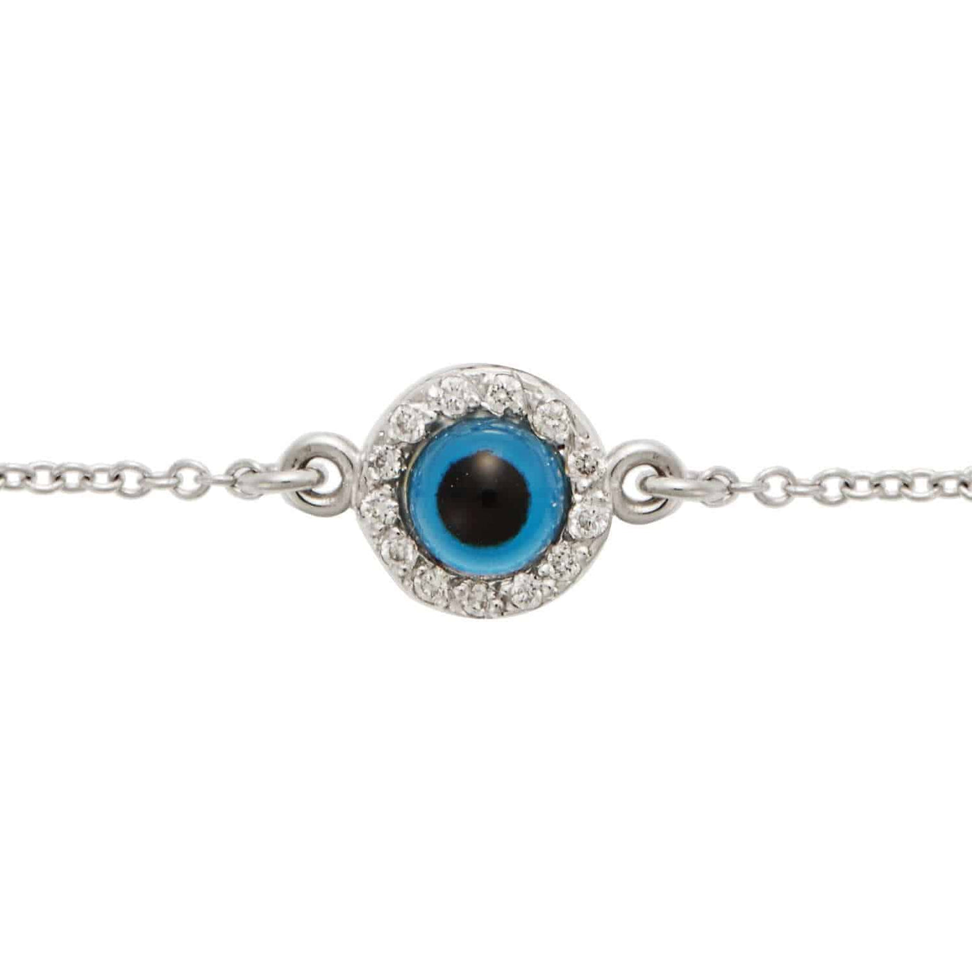 Double Eye Bracelet W-D - EVIL EYE - Ileana Makri store