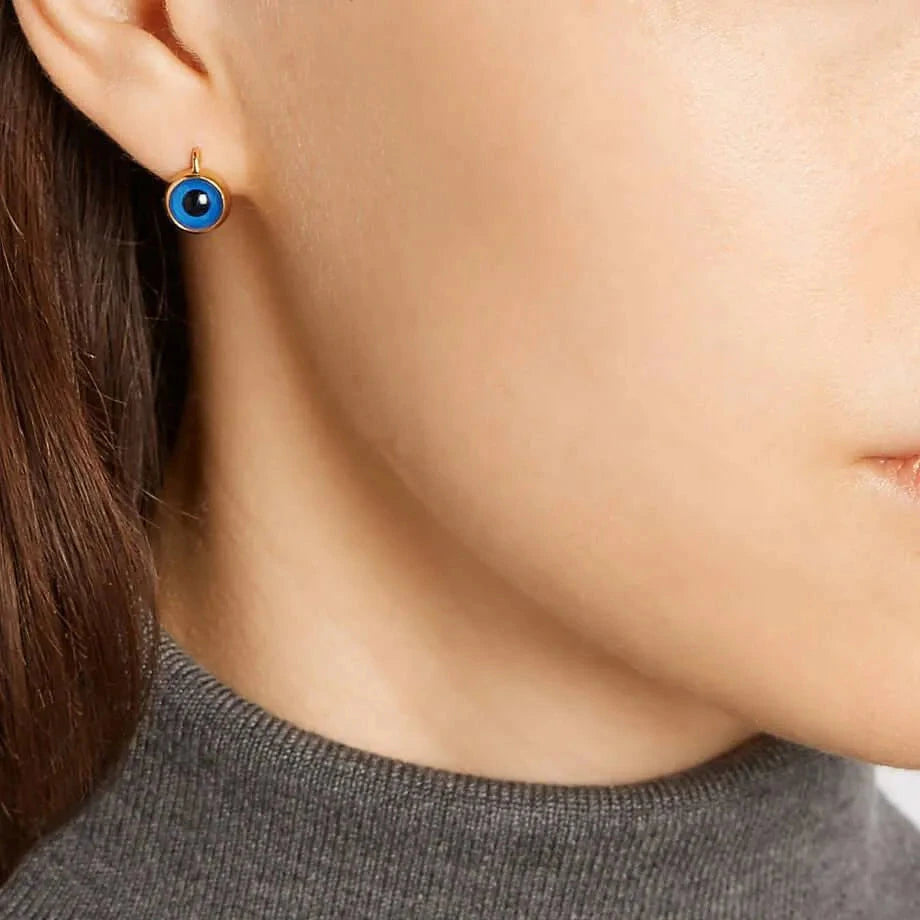 Evil Eye Plug Earrings - Eye M Eyes - Ileana Makri store