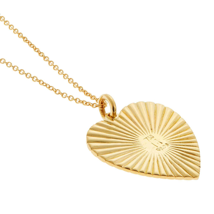 Eye Glow Heart Pendant - EYE LOVE - Ileana Makri