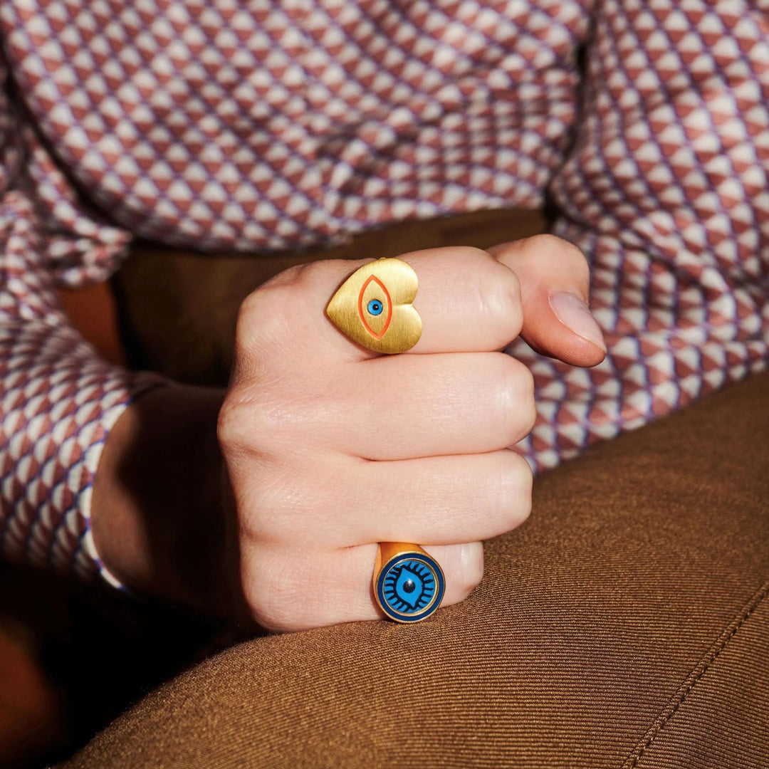 Eye Heart Neon Ring - Eye M Hearts - Ileana Makri