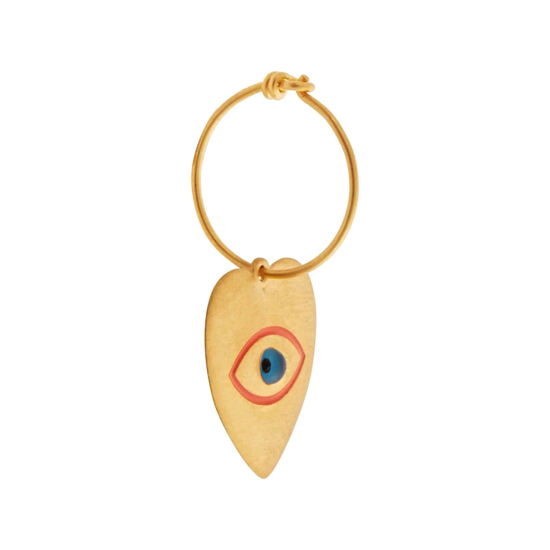 Eye Heart Neon Slim Hoops - Eye M Hearts - Ileana Makri