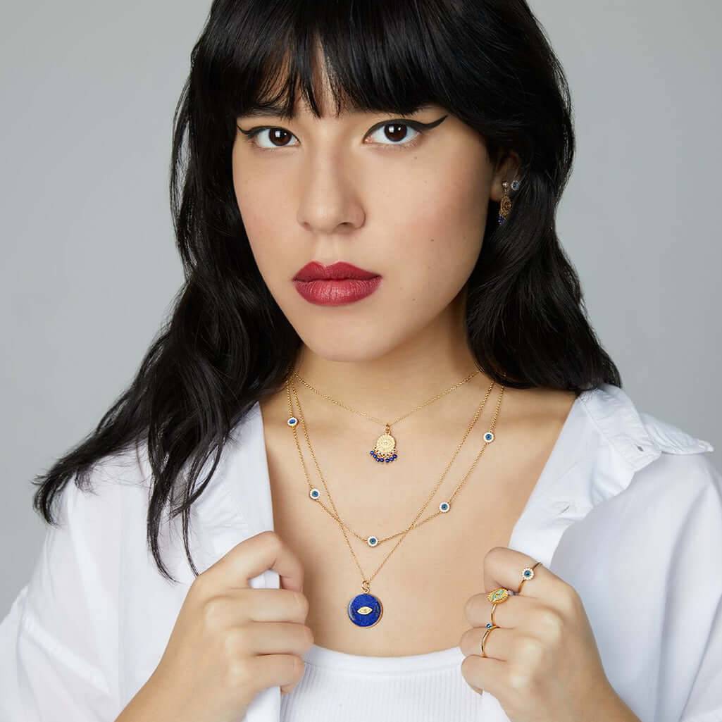 Protection Necklace - Eye M Eyes - Ileana Makri store