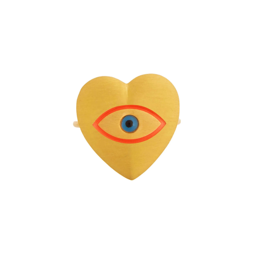 Eye Heart Neon Ring - Eye M Hearts - Ileana Makri store