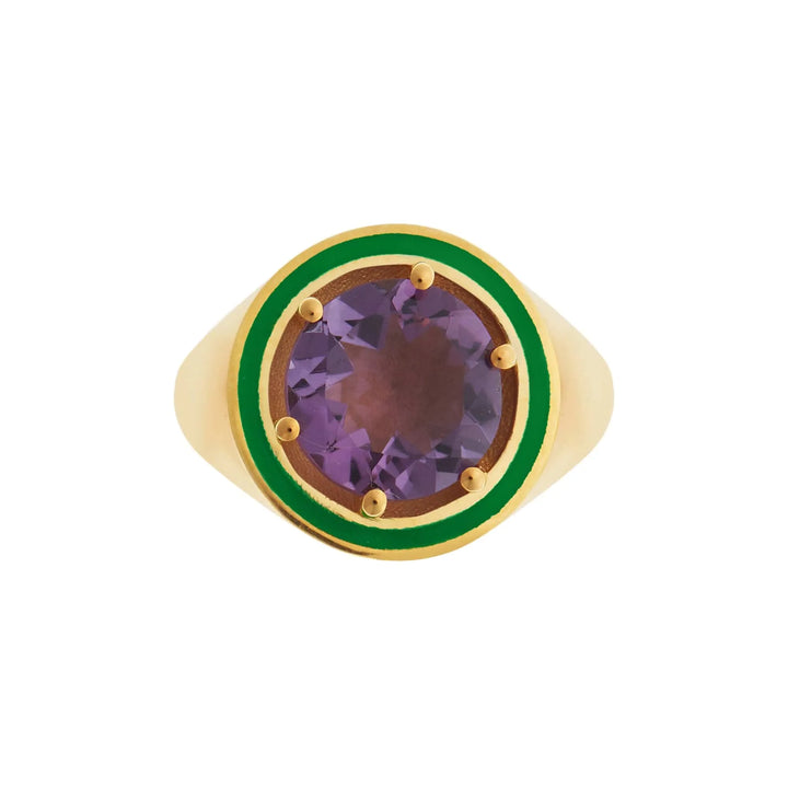 Amethyst Chevalier Ring | Eye M by Ileana Makri