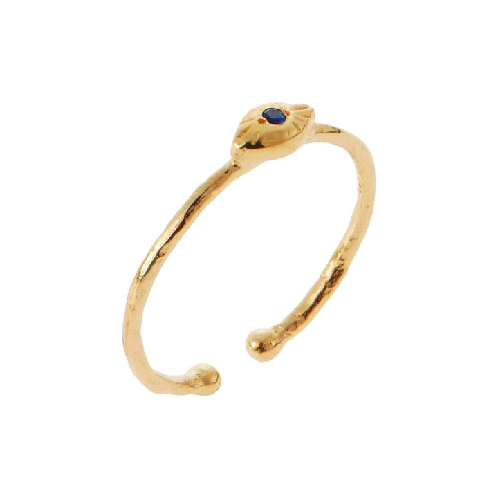 All Seeing Tiny Eye Ring - Eye M Symbols - Ileana Makri store