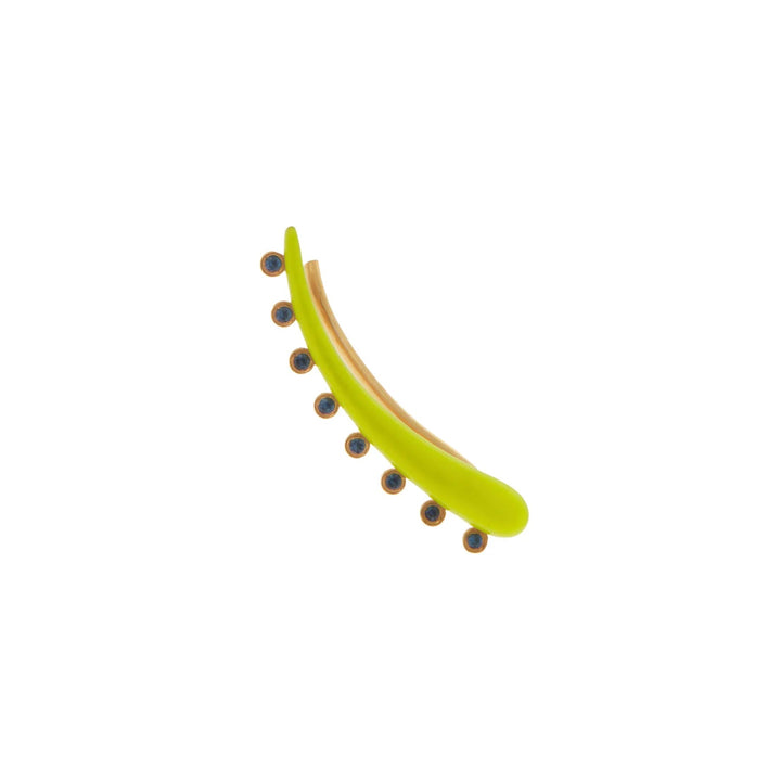 Eyeliner Ear Cuff Yellow - Eye M Neon Rocks - Ileana Makri