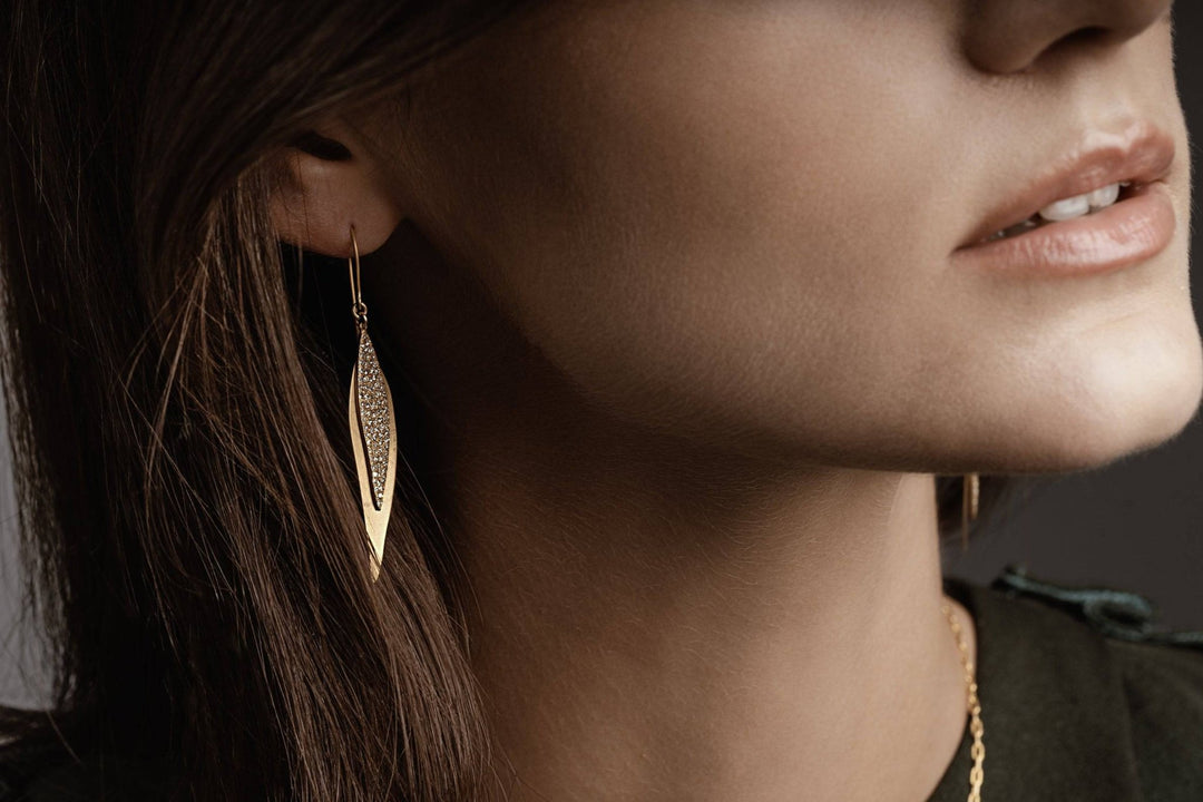 Falling Leaves Duo Earrings - Falling Leaves - Ileana Makri