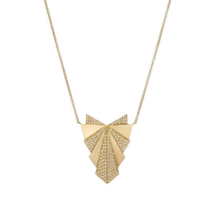 Fan Necklace Y - D - Deco - Ileana Makri