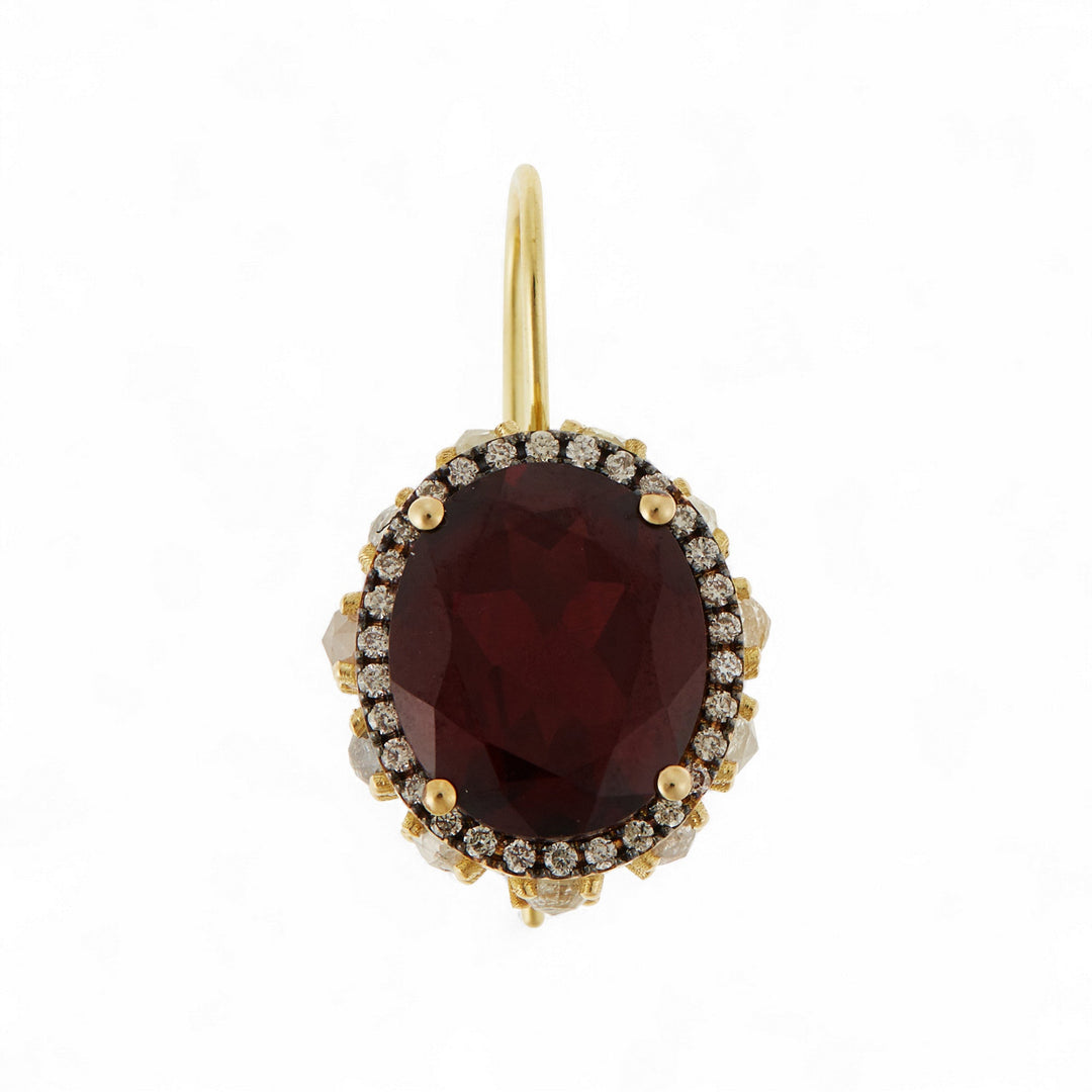 Fancy Eternity Earrings - OAK - Archive - Ileana Makri