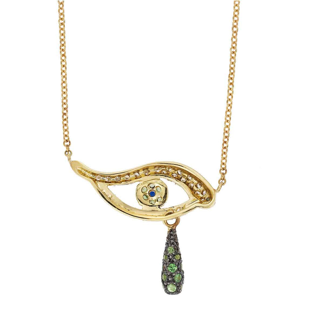 Feelings Necklace Ts - D - Bs - S - Crying Eyes - Ileana Makri
