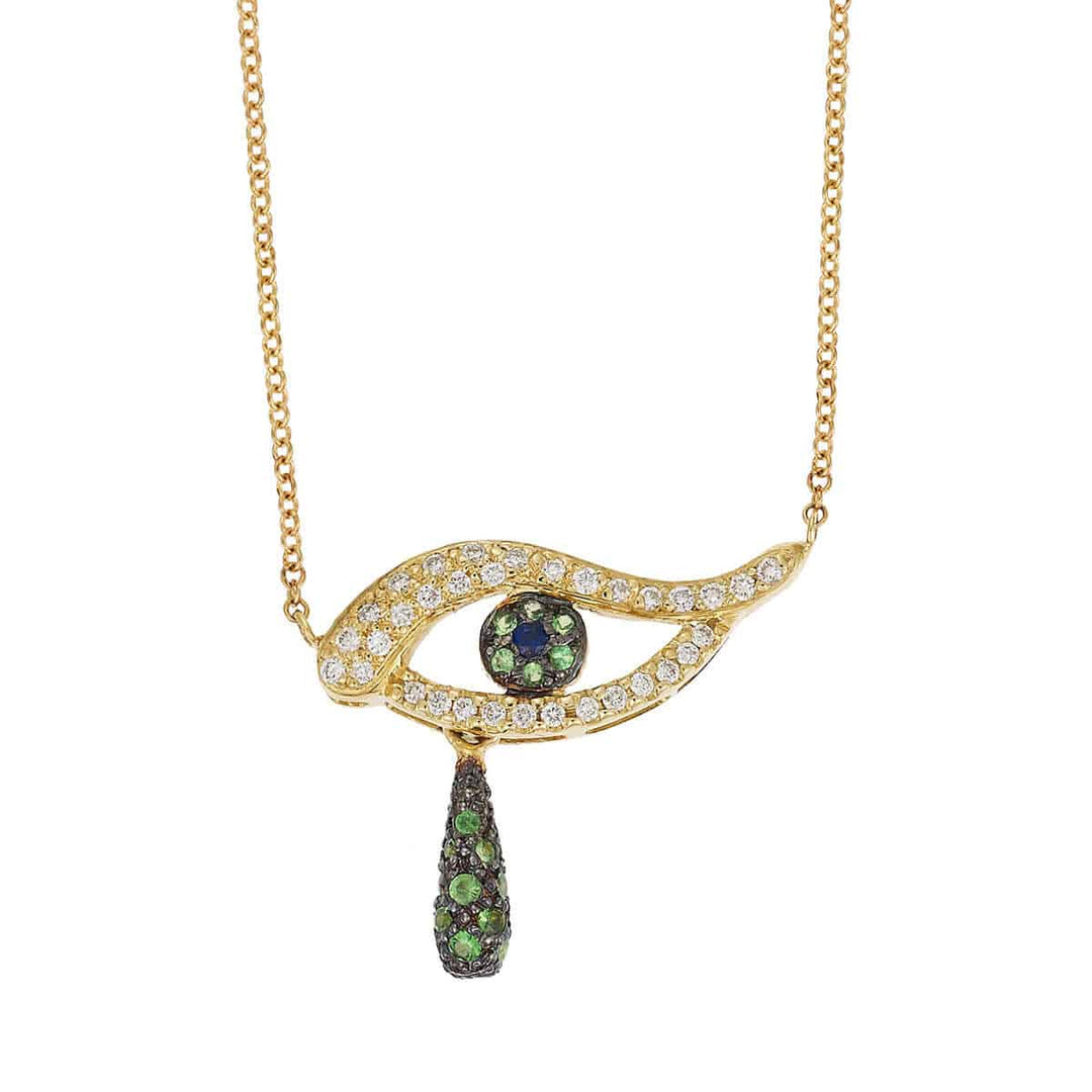 Feelings Necklace Ts - D - Bs - S - Crying Eyes - Ileana Makri