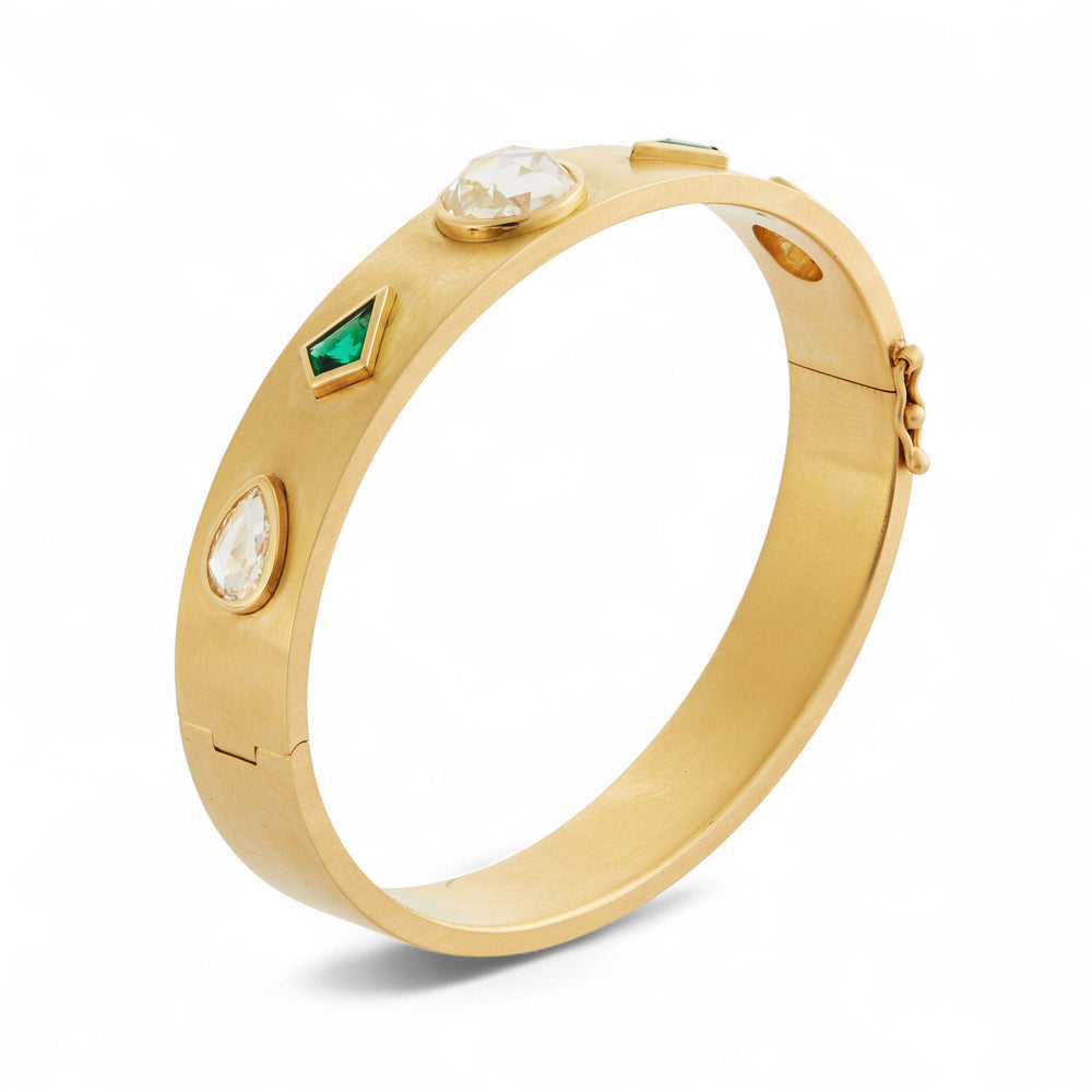 Fête des Gemmes Bangle Bracelet - OAK - Archive - Ileana Makri