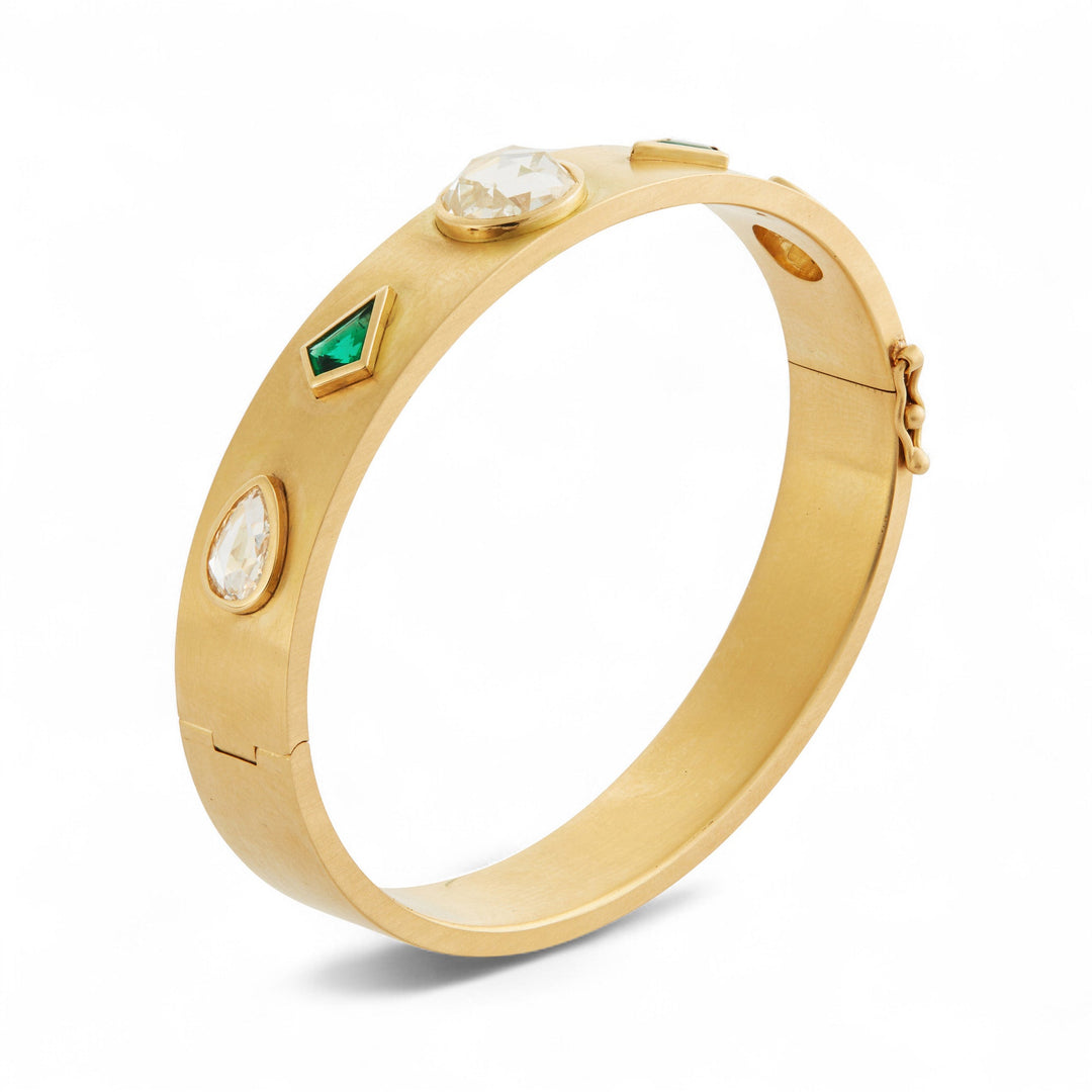 Fête des Gemmes Bangle Bracelet - OAK - Archive - Ileana Makri