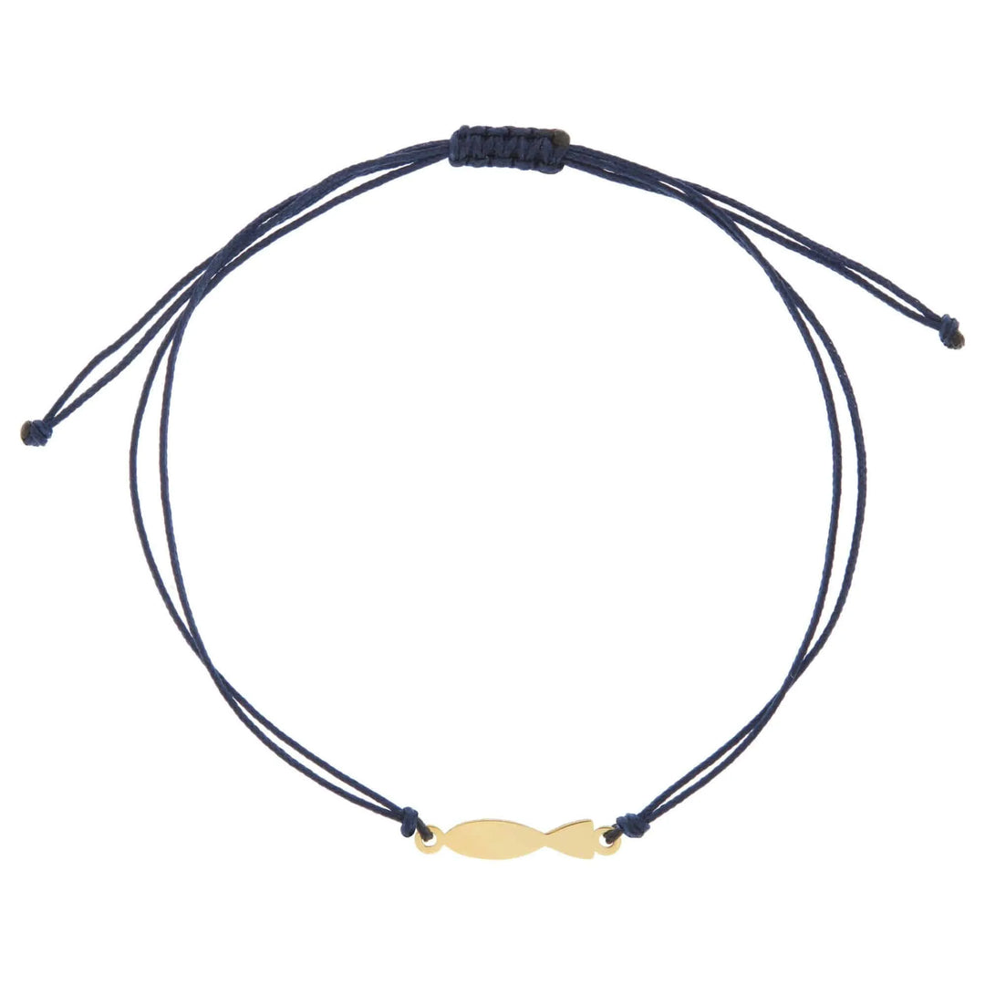 Fish Cord Bracelet Y10 - Eye M Summer - Ileana Makri store